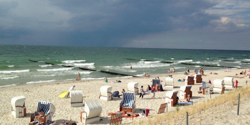 Ein windiger Tag an der Ostsee Ein windiger Tag an der Ostsee