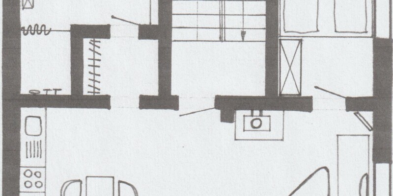 Grundriss Ferienwohnung 1